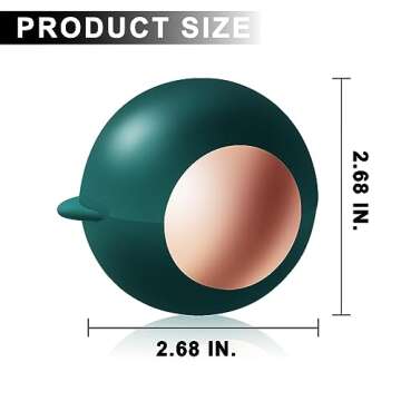 infisu Reusable Lint Roller Ball for Pet Hair, Washable Gel Lint Remover for Clothes, Portable Pet Hair Remover for Travel Household, Pink