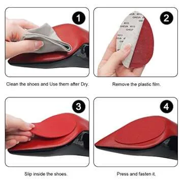 Dr. Shoesert Non-Slip Shoe Pads for Secure Footwear