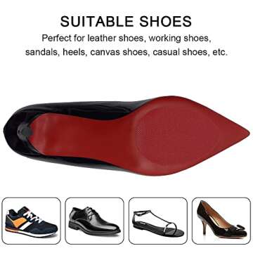 Dr. Shoesert Non-Slip Shoe Pads for Secure Footwear