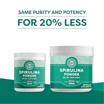 Vimergy Spirulina Powder - Nutrient Dense Green Superfood