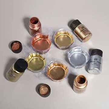 LET'S RESIN Metallic Pigment Powder for Creative Crafting