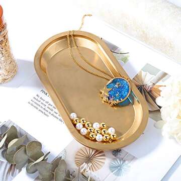 LET'S RESIN Metallic Pigment Powder, 5 Colors Fine Resin Pigment Powder, Each Bottle 20ml Resin Color Pigment for Epoxy Resin Coloring, Polymer Clay and Other Crafts