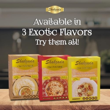 Shahzada Thai Curry Rice Meal Kit - Gluten-Free & Quick