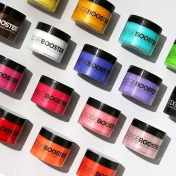 Style Factor Edge Booster Strong Hold Water-Based Pomade 3.38oz - Acacia Scent