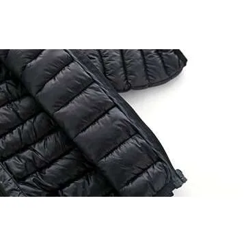 CECORC Winter Coats for Kids with Hoods Light Puffer Jacket for Girls, Boys | Baby, Infants, Toddlers, 6-12 Months,Black