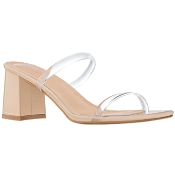 ILLUDE Block Heel Sandals for All Occasions - Eco-Friendly