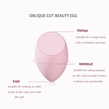 4 Pcs Makeup Sponges Blender Set for Flawless Makeup