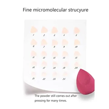 4 Pcs Makeup Sponges Blender Set for Flawless Makeup