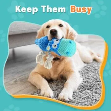 Durable TOOPTATE Dog Toys for Aggressive Chewers