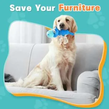 Durable TOOPTATE Dog Toys for Aggressive Chewers