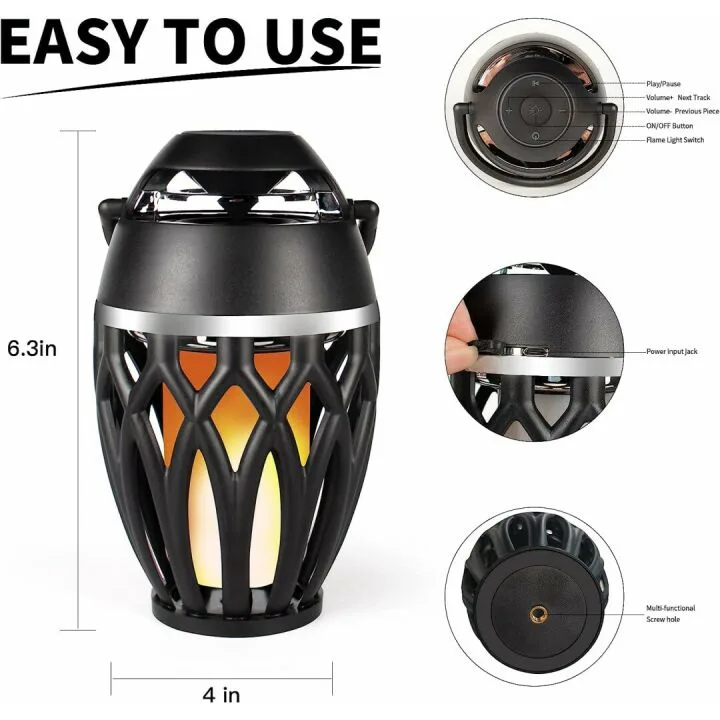 Vanten Bluetooth Flame Speaker