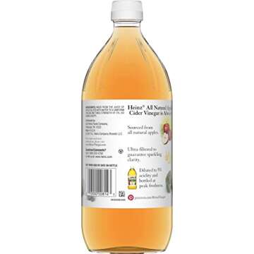 Heinz Apple Cider Vinegar - All Natural & Kosher - 32 fl oz