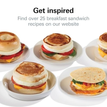 Hamilton Beach Breakfast Sandwich Maker for Quick Meals