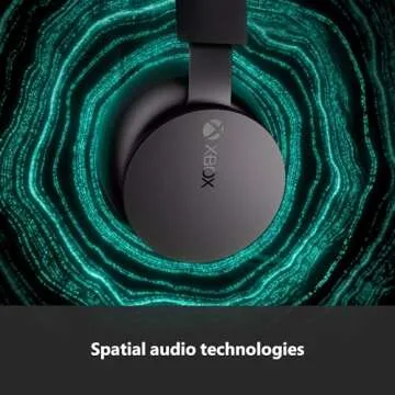 Xbox 2024 Wireless Gaming Headset – Over Ear Headphones – Spatial Audio with Dolby Atmos, Windows Sonic Series X|S, One, Windows PC, Mobile – Carbon Black (Renewed)