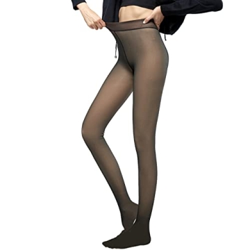 Mivnue Fleece Lined Tights for Stylish Winter Wear