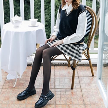 Mivnue Fleece Lined Tights for Stylish Winter Wear