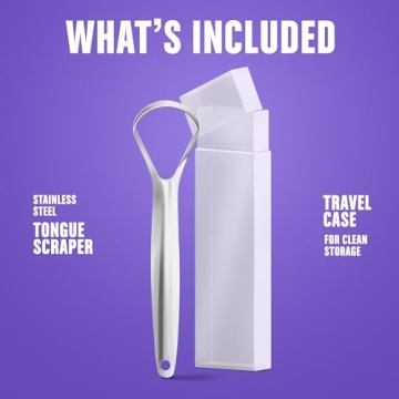 BASIC CONCEPTS Tongue Scraper for Fresh Breath and Hygiene
