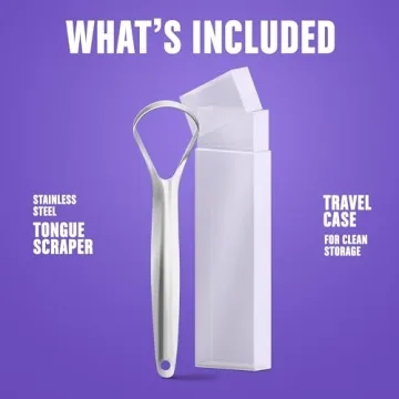 BASIC CONCEPTS Tongue Scraper for Fresh Breath and Hygiene