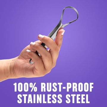 BASIC CONCEPTS Tongue Scraper for Fresh Breath and Hygiene