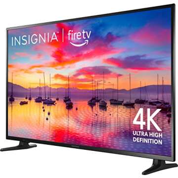 INSIGNIA 50-inch Class F30 Series LED 4K UHD Smart Fire TV (NS-50F301NA22, 2021 Model)