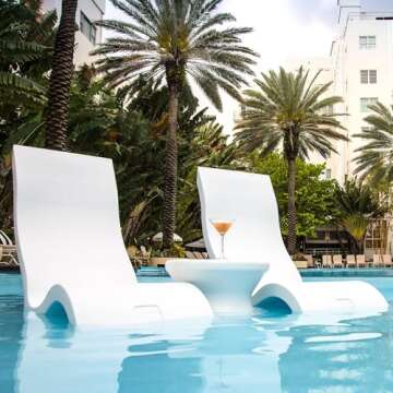 Ledge Lounger - Signature Chair Set of 2 - Ultimate Poolside Relaxation