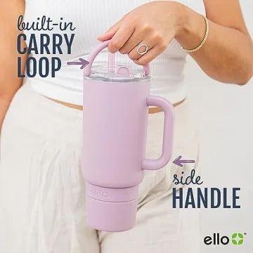 Ello 40oz Tumbler with Carry Loop & Insulated Design