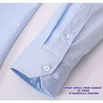 DIYUS Women's Button Down Slim-Fit Cotton Shirt - Stylish & Comfortable