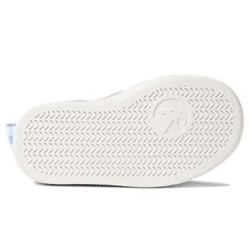 BILLY Footwear Classic Lace High Kids Shoes – Jersey Upper – Removable Insole – Elasticated Side Strip Blue Gingham 7 Big Kid M