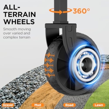 InBrave Heavy Duty Collapsible Wagon Cart for All Uses