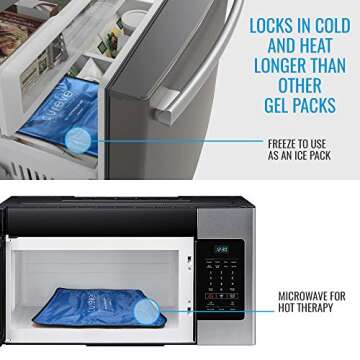 Large Hot and Cold Therapy Gel Ice Pack for Injuries