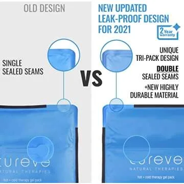 Large Hot and Cold Therapy Gel Ice Pack for Injuries