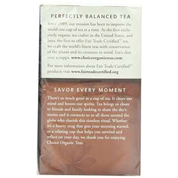 Choice Organic Teas Twig Tea, 6 Boxes of 16 (96 Tea Bags), Twig Kukicha