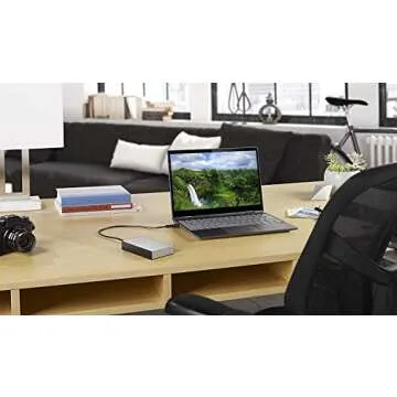 Seagate Backup Plus Slim 1TB External Hard Drive - Stylish & Portable