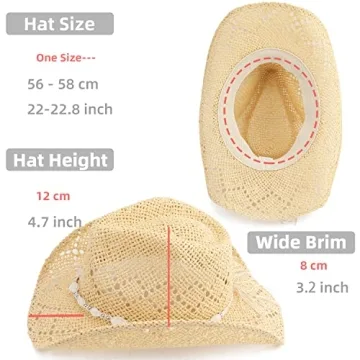 Stylish Cowgirl Hat for Men and Women