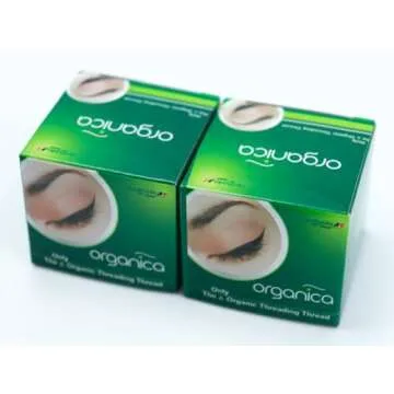 Organic Cotton Eyebrow Threading Thread for Precision