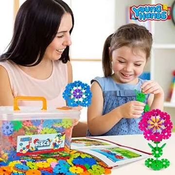 Creative Kids 600 Piece Interlocking Disc Set