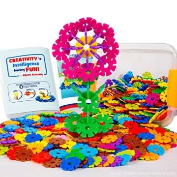 Creative Kids 600 Piece Interlocking Disc Set
