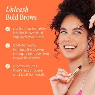 Grande Cosmetics Lamination Station | Eyebrow Serum For Thicker Brows | Brow Lamination Gel Shapes, Sculpts @ Sets With 12-Hour Hold