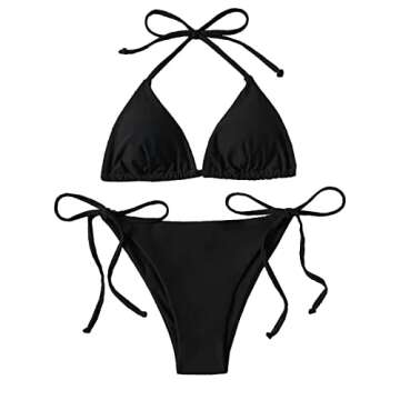 Stylish Women's Bikini Set with Adjustable Features