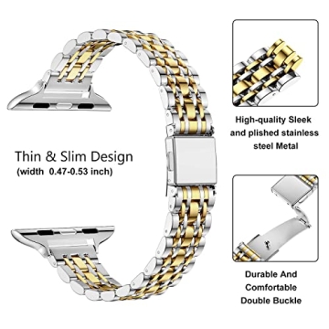 Stylish Slim Apple Watch Band for Women - MioHHR