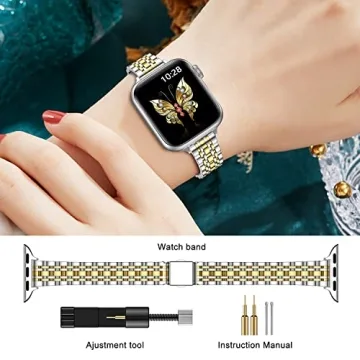 Stylish Slim Apple Watch Band for Women - MioHHR