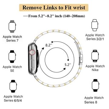 Stylish Slim Apple Watch Band for Women - MioHHR