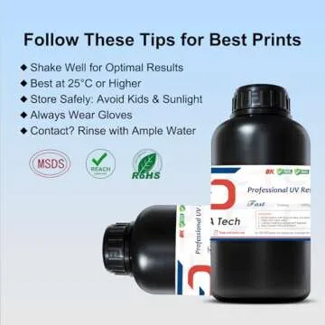 Siraya Tech Fast ABS-Like 3D Printer Resin for Durability