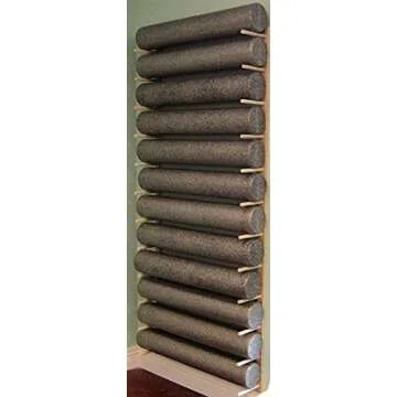 Modular Classy Wood Rack for Yoga Mats & Rollers
