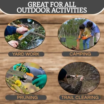 EverSaw Folding Hand Saw for Camping and Gardening