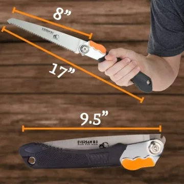EverSaw Folding Hand Saw for Camping and Gardening