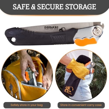 EverSaw Folding Hand Saw for Camping and Gardening