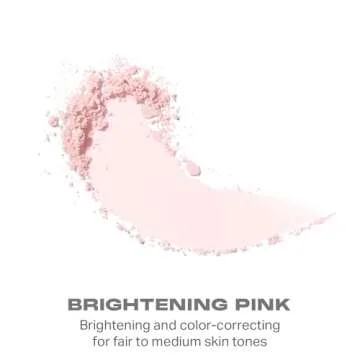 Morphe Jumbo Bake & Set Setting Powder - Lightweight, Talc-Free Finishing Powder for Face Makeup with a Soft, Natural Finish - Minimizes Shine for Up to 24HR - Brightening Pink (0.62 oz)