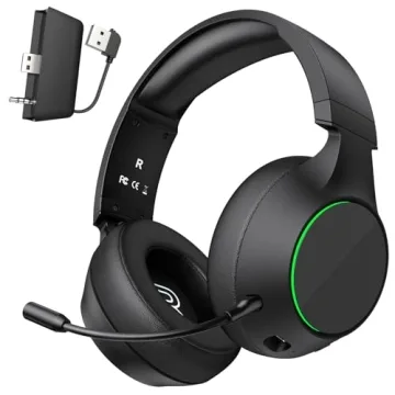 YPBDAN X4 Wireless Gaming Headset for Xbox Series X|S & More with 70H Battery & ENC Mic