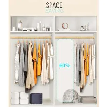 ManGotree Velvet Hangers - No-Slip & Space-Saving
